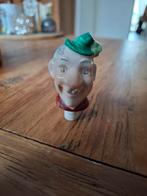 3 Keramische Wijnfles Stoppers 'Schnapsnase' Jaren 50, Antiek en Kunst, Ophalen of Verzenden