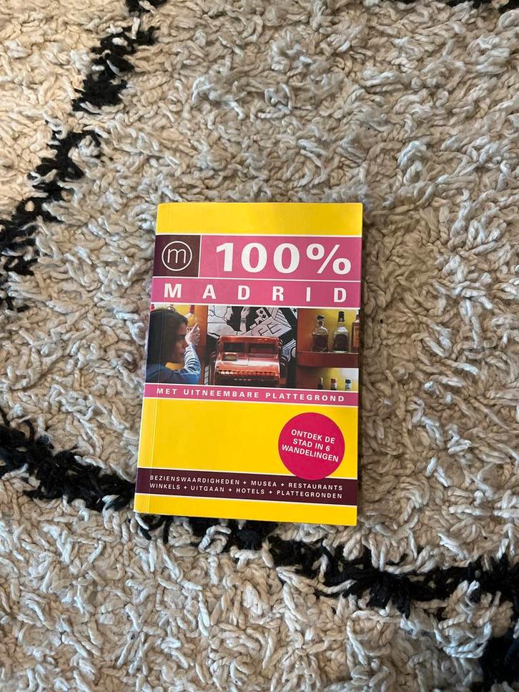 100% Madrid Reisgids - Zo goed als nieuw!, Boeken, Reisgidsen, Zo goed als nieuw, Reisgids of -boek, Europa, Overige merken, Ophalen of Verzenden