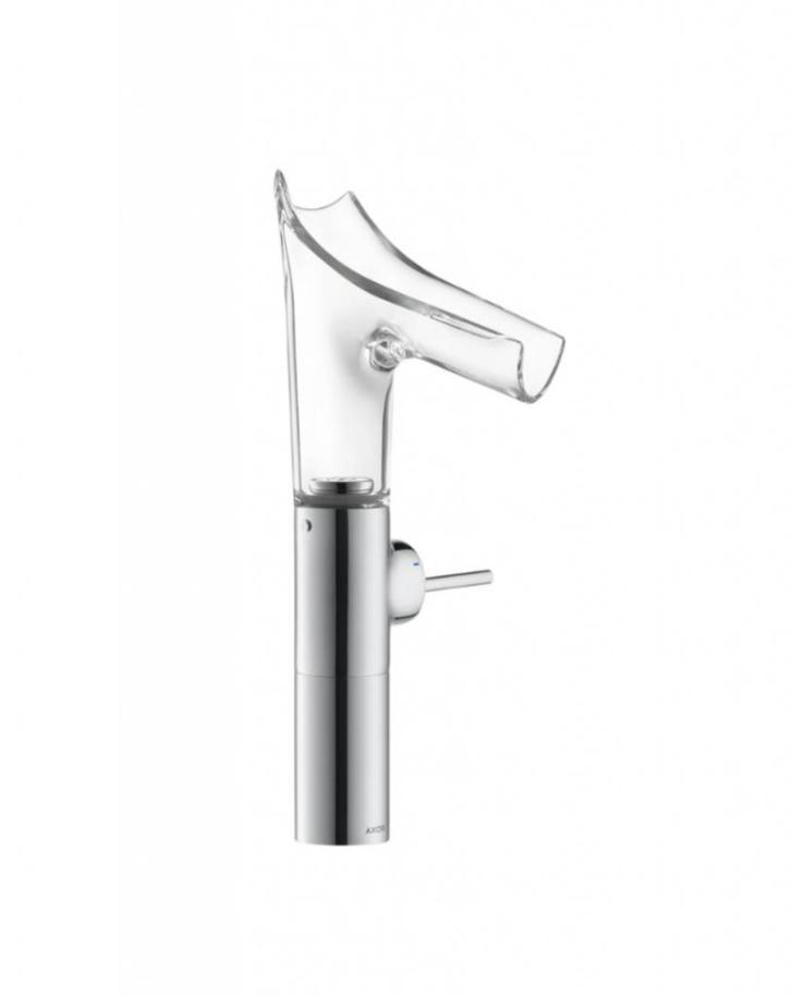 HANSGROHE AXOR STARCK V HIGHRISER WASTAFELKRAAN CHROOM, Doe-het-zelf en Verbouw, Sanitair, Nieuw, Kraan, Chroom, Ophalen of Verzenden