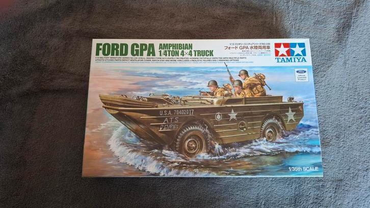 Tamiya 35336 Ford GPA 1/35, Hobby en Vrije tijd, Modelbouw | Auto's en Voertuigen, Nieuw, Auto, 1:32 tot 1:50, Tamiya, Ophalen of Verzenden