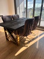 Tafel en of stoelen, Huis en Inrichting, Complete eetkamers, Ophalen, Gebruikt