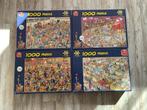 4 Jan van Haasteren puzzels, Hobby en Vrije tijd, Denksport en Puzzels, Ophalen of Verzenden, 500 t/m 1500 stukjes, Zo goed als nieuw
