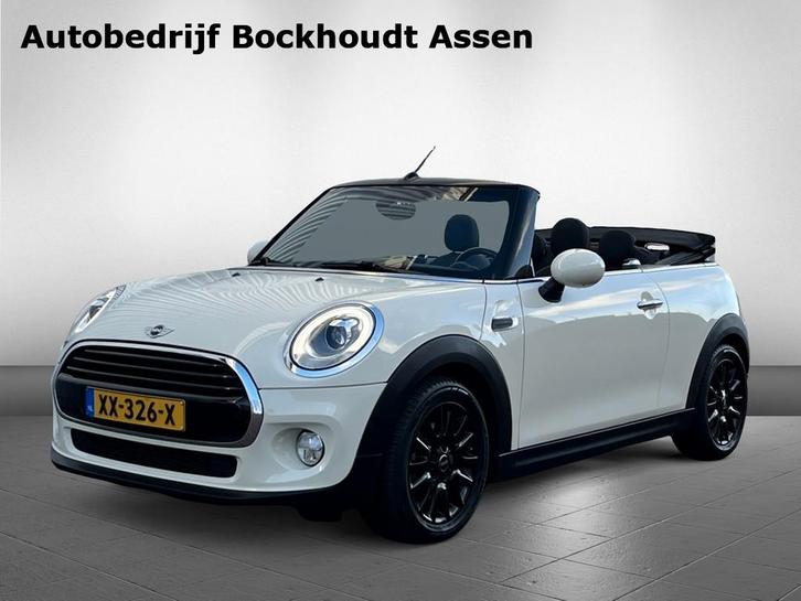 MINI Cabrio 1.5 136PK Cooper Pepper Serious Business | LED |, Auto's, Mini, Te koop, Cabrio, ABS, Airbags, Airconditioning, Alarm
