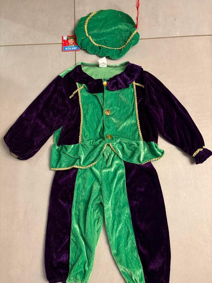 Pietenpak Maat 6-8 jaar, Kinderen en Baby's, Carnavalskleding en Verkleedspullen, Zo goed als nieuw, Jongen of Meisje, 122 t/m 128