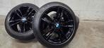 18" BMW 658 F30 F31 F32 3-serie velgen Michelin winterbanden, Auto-onderdelen, 18 inch, Gebruikt, Banden en Velgen, V