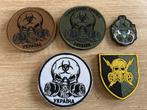 Oekraïne Patch Collectie CBRN/biohazard – Oekraïne, 2215SK, Overige gebieden, P4u, Ophalen of Verzenden