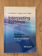 Interpreting Evidence, Ophalen of Verzenden, Beta, Gelezen, WO