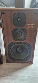 Techniks sb c350 luidsprekers speakers vintage, Audio, Tv en Foto, Luidsprekers, Overige merken, Front, Rear of Stereo speakers