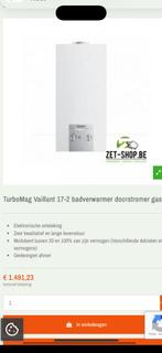 Vaillant TurboMag 17-2 Geiser compleet zgan, Doe-het-zelf en Verbouw, Ophalen, Aardgas, Zo goed als nieuw, Minder dan 20 liter