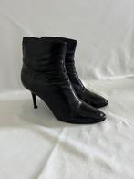 Enkellaarsje Jimmy Choo, maat 40, zwart kid leather, Kleding | Dames, Schoenen, Verzenden, Zwart, Lage of Enkellaarzen, Jimmy Choo