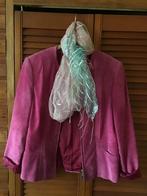 Gerry Weber jasje oud roze met sjaal, Kleding | Dames, Gedragen, Ophalen of Verzenden, Roze