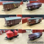 6 St. KLEINBAHN H0 goederenwagens, Hobby en Vrije tijd, Modeltreinen | H0, Overige merken, Gelijkstroom, Ophalen of Verzenden