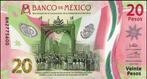 Mexico bankbiljet 20 Pesos 2022 200 Jaar Onafhankelijkheid, Los biljet, Ophalen, Noord-Amerika