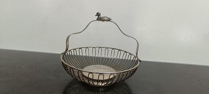 vintage mandje, Antiek en Kunst, Curiosa en Brocante, Ophalen of Verzenden