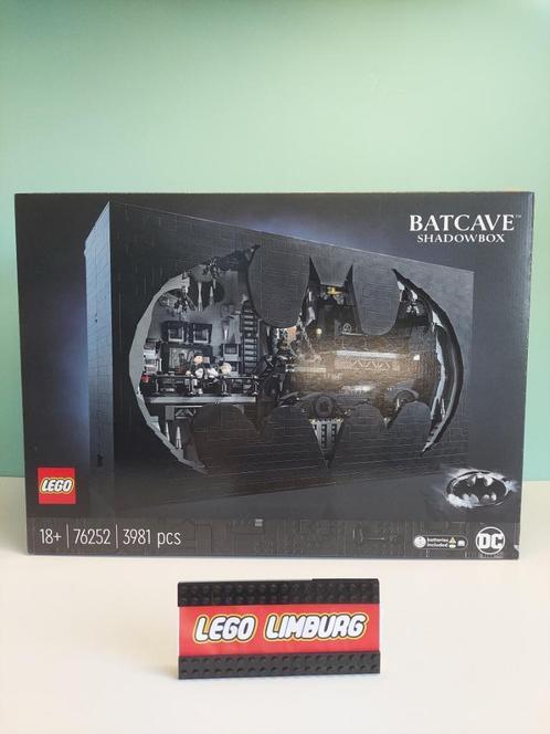 Lego 76252 Batcave Shadow Box *zgan*, Kinderen en Baby's, Speelgoed | Duplo en Lego, Zo goed als nieuw, Lego, Complete set, Ophalen of Verzenden