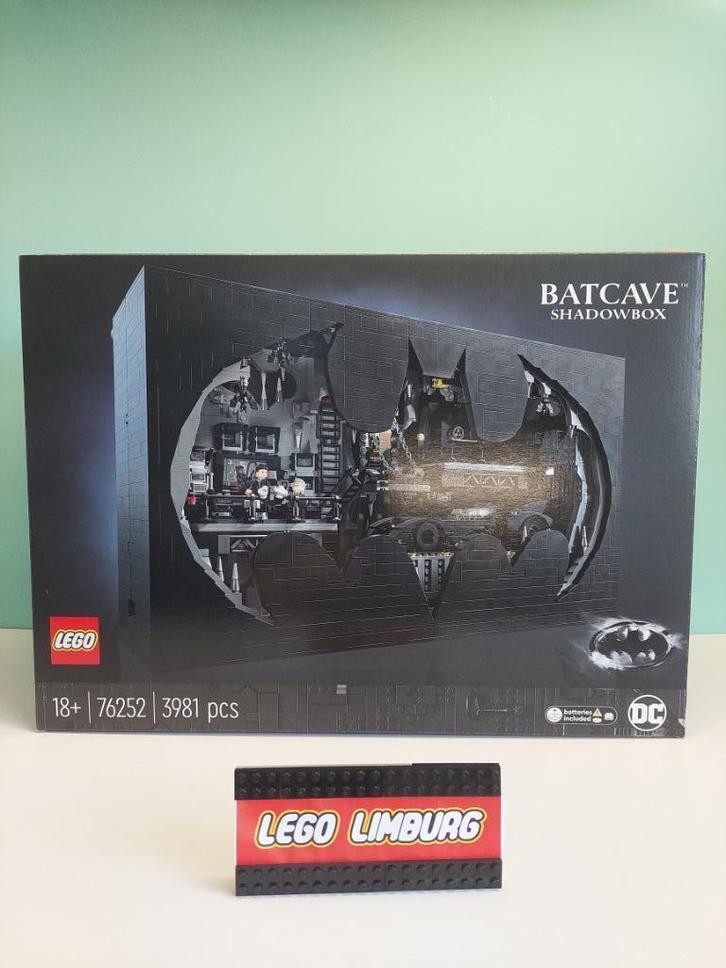 Lego 76252 Batcave Shadow Box *zgan*, Kinderen en Baby's, Speelgoed | Duplo en Lego, Zo goed als nieuw, Lego, Complete set, Ophalen of Verzenden