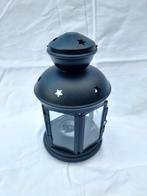 Theelicht donkerblauw, Ophalen, Overige materialen, Gebruikt, Blauw