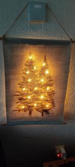 Kerstboom wandhanger met verlichting, Huis en Inrichting, Woonaccessoires | Wanddecoraties, Ophalen, Nieuw