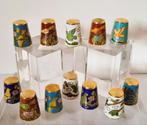 Vingerhoedjes collectie in cloisonne., Verzamelen, Vingerhoedjes, Ophalen of Verzenden, Zo goed als nieuw, Overige materialen