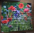 Schuttting/muur tuin posters, Tuin en Terras, Tuinwanddecoratie, Ophalen of Verzenden, Nieuw