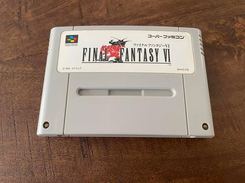 Final Fantasy VI 6 SNES Super Nintendo Famicom NTSC, Spelcomputers en Games, Games | Nintendo Super NES, Gebruikt, Role Playing Game (Rpg)