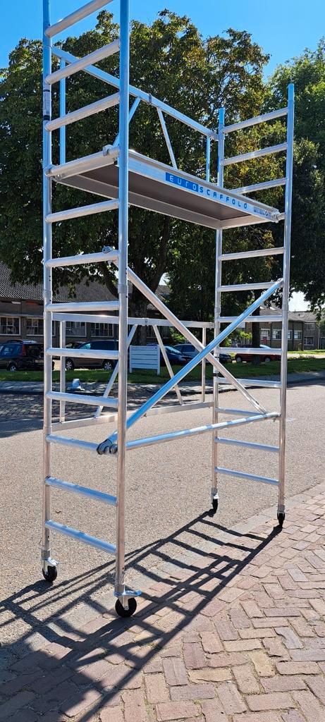 Rolsteiger werkhoogte 5 mtr, Doe-het-zelf en Verbouw, Steigers, Nieuw, Ophalen of Verzenden