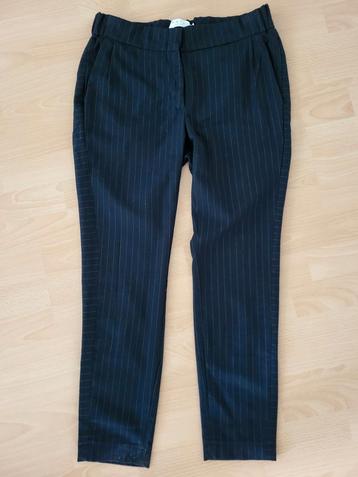 Yaya pantalon donkerblauw subtiel streepje maat 36 beschikbaar voor biedingen