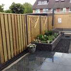 NAJAARSACTIE! Stormschade Hout Beton Schutting voor uw tuin, Garantie, Hekwerk of Schuttingen