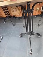 Horeca tafelonderstellen tafels bistro tafelonderstellen, Ophalen, Gebruikt