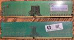 HP 16GB (2x8GB) DDR4 2666MHz RAM Geheugen, Computers en Software, RAM geheugen, DDR4, Ophalen of Verzenden, Zo goed als nieuw