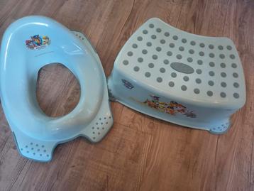 Zgan Paw Patrol wc verkleiner en krukje beschikbaar voor biedingen