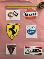 Alpine Gulf Dellorto stickers, Ophalen of Verzenden