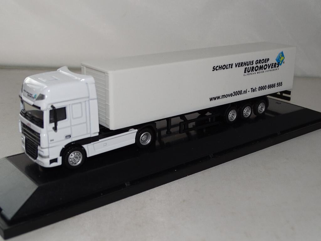 1/87 Wsi Daf  Euromovers, Hobby en Vrije tijd, Modelauto's | 1:87, Ophalen of Verzenden, Zo goed als nieuw, Bus of Vrachtwagen