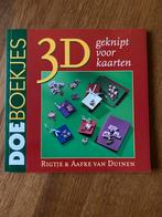 3D knip boekje, Ophalen of Verzenden, Nieuw