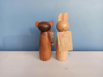 Zout- en pepermolen gezichtjes Nijntje en Boris - Hema beschikbaar voor biedingen