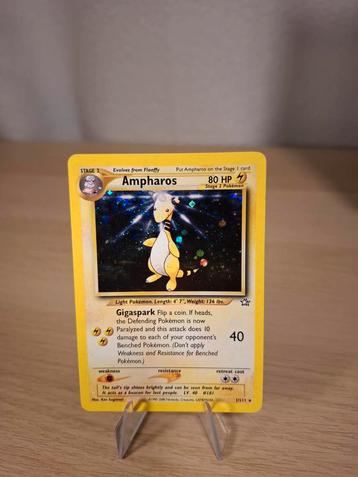 Ampharos Holo - Neo Genesis beschikbaar voor biedingen
