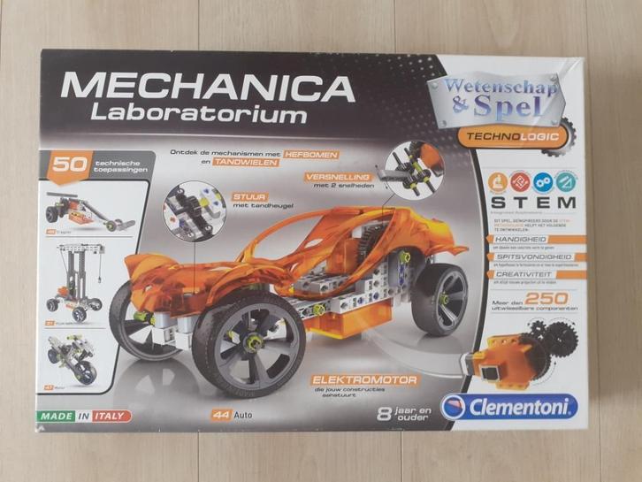 Wetenschap &spel: mechanica laboratorium technische bouwdoos, Kinderen en Baby's, Speelgoed | Educatief en Creatief, Zo goed als nieuw