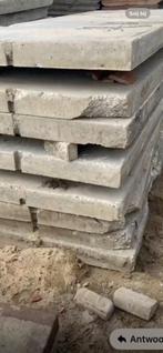 Gebruikte betonplaten - 300x120x12 kavelpad / beton B-keus, Verzenden, Gebruikt, Beton, Overige typen