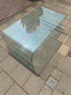 FIAM Italia Design Glazen Salontafel, Huis en Inrichting, 100 tot 150 cm, Minder dan 50 cm, Rechthoekig, 50 tot 100 cm