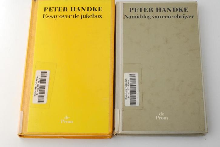 Peter Handke - 2 boeken (1988), Boeken, Literatuur, Gelezen, Nederland, Verzenden