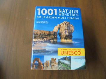 boek 1001 natuurwonderen Unesco beschikbaar voor biedingen