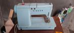 licht blauwe Singer naaimachine, Hobby en Vrije tijd, Naaimachines en Toebehoren, Ophalen, Gebruikt, Naaimachine, Singer