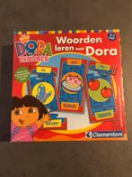 Dora Woorden leren met Dora - Clementoni, Kinderen en Baby's, Speelgoed | Duplo en Lego, Ophalen of Verzenden, Zo goed als nieuw