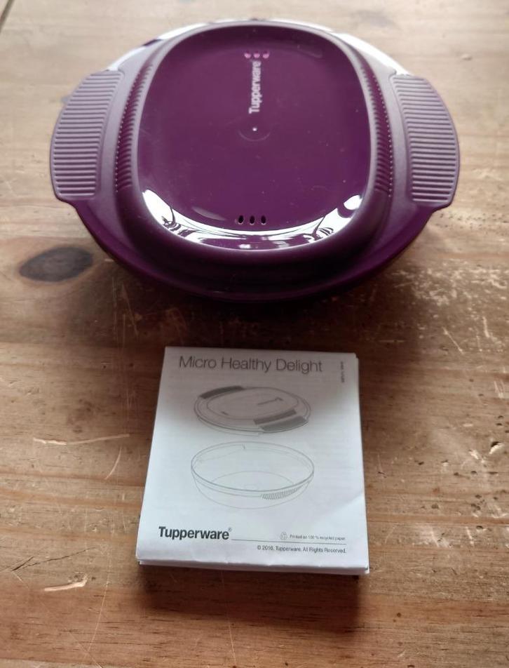 Tupperware Micro Healthy Delight 775ML Paars NIEUW, Huis en Inrichting, Keuken | Tupperware, Nieuw, Overige typen, Paars, Ophalen of Verzenden