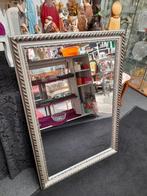 Grote zilveren spiegel ca 105 x 73 cm, Huis en Inrichting, Woonaccessoires | Spiegels, Minder dan 100 cm, Rechthoekig, Ophalen of Verzenden