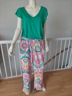 MS Mode leuke broek + shirt set in nieuwstaat Maat 44, Kleding | Dames, Broeken en Pantalons, Overige kleuren, Maat 42/44 (L)