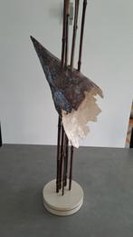 Kunstwerk 'De Fuik' - Bamboe & Metallic, Antiek en Kunst, Kunst | Beelden en Houtsnijwerken, Ophalen