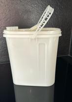 Tupperware - bewaardoos inhoud 2 liter  Vintage € 7,00, Ophalen of Verzenden, Gebruikt, Wit, Bus of Trommel
