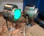 2 x Vintage industriele spot lamp Cremer Paris jaren '50, Antiek en Kunst, Ophalen
