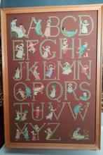 Geborduurd ABC Schilderij met Lijst, Ophalen, Overige typen